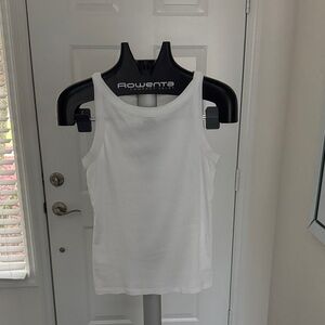 LOFT Classic White Tank Top